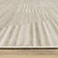 Brice Power-Loom recyclé P.E.T. Tapis géométrique beige / ivoire-487634174
