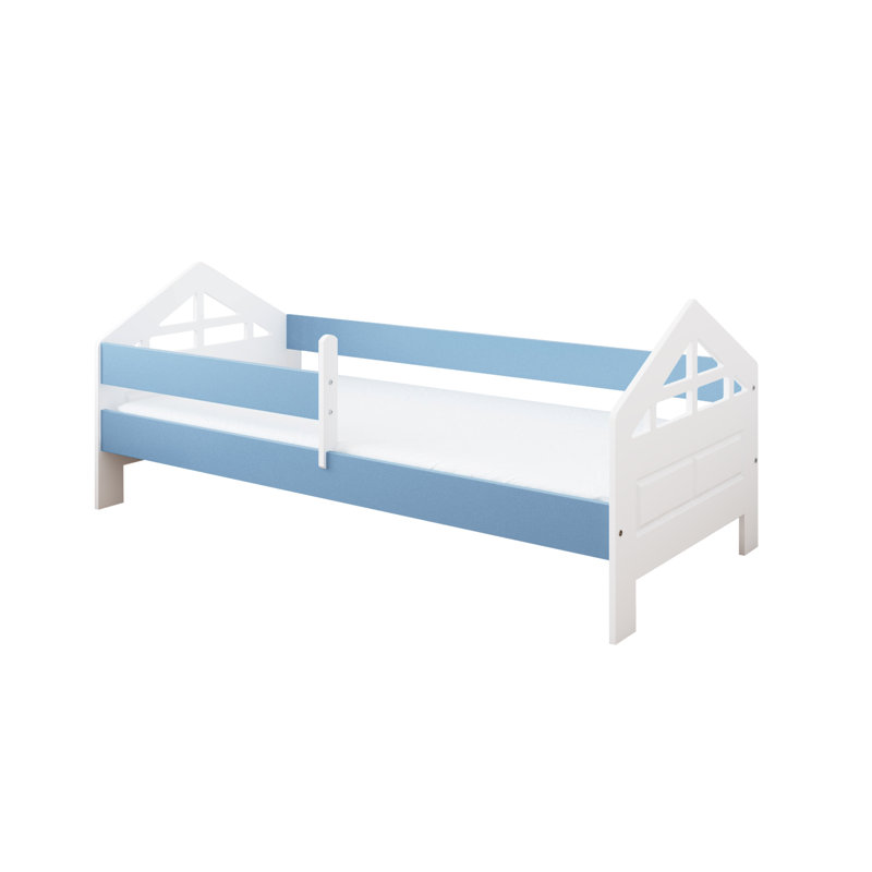 Leach Standard House Beds, 70 x 140 cm, Blue