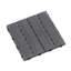 Paquet de tuiles de patio pour terrasse en bois et en plastique 22 WPC-111706945