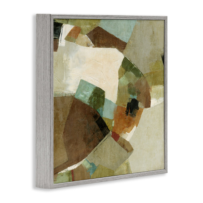 «Cliff Walk Earthy Composition», estampe numérique, conception de Suzanne Nicoll, H 24 po x l 24 po