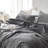 Love Thick - Desirable Coma Inducer Oversized Comforter Set - Forbidden Gray-103145522