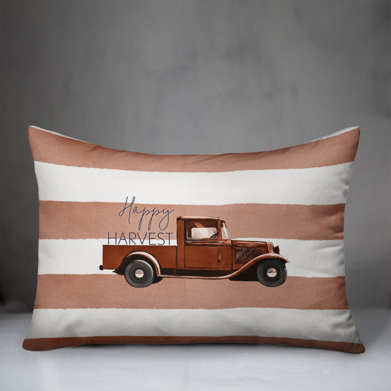 Housse et coussin rectangulaires Happy Harvest