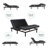 Massaging Zero Gravity Adjustable Bed with Wireless Remote-21956388