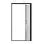 Douros 102cm W x 1900mm H Framed Bi Fold Shower Door with Clear Glass-949355886