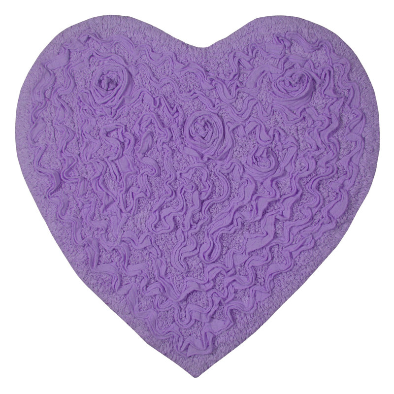 Bath Rug, Purple, 25" W x 25" L