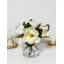 Premium REAL TOUCH White/Cream Magnolia Stems – Lifelike Faux Magnolia Flowers
