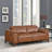 Anilyah Upholstered 83'' Reclining Sofa
