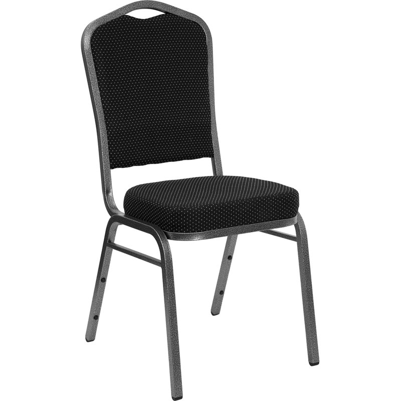 Elegant Tan Vinyl and Copper Vein Steel Stacking Banquet Chair