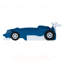 Lit plateforme simple en forme de voiture de course avec roues, durable et élégant pour les chambres d'enfants, suscitant l'imagination et le plaisir-173253992