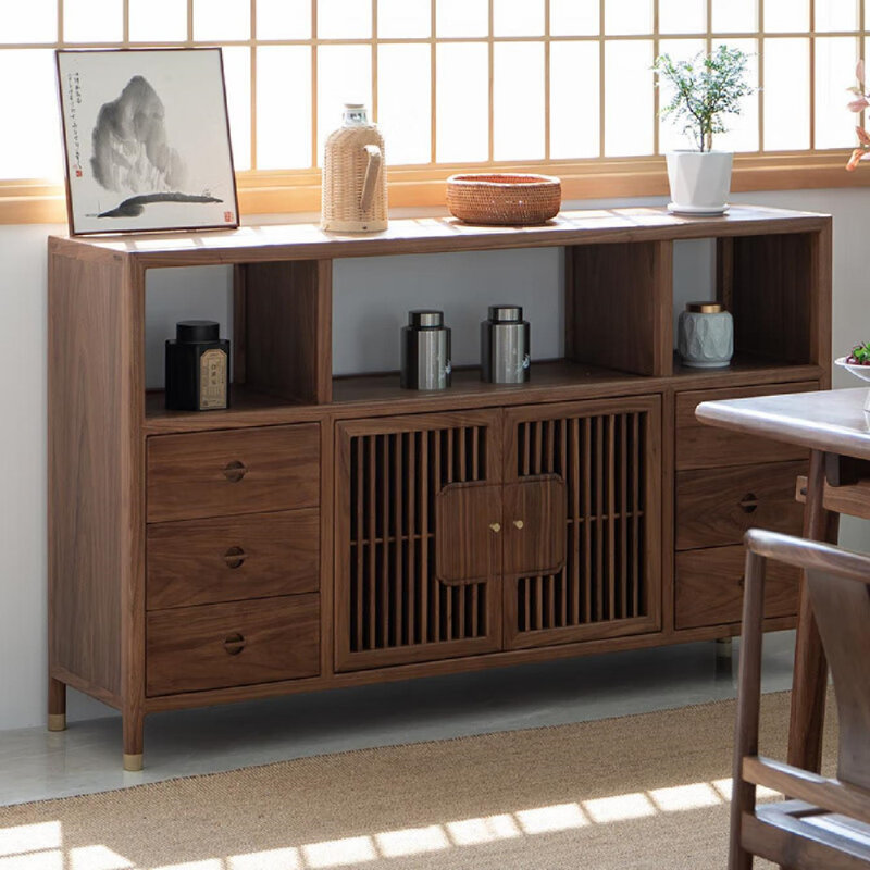 High-End Large-Capacity Sideboard, 38.58" H x 62.99" W x 14.96" D