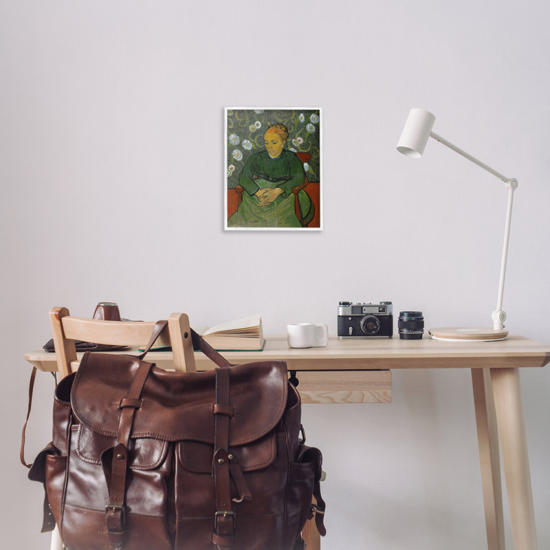 Van Gogh, madame Ruolin, art de la giclée encadrée par one1000paintings, H 20 po x l 16 po