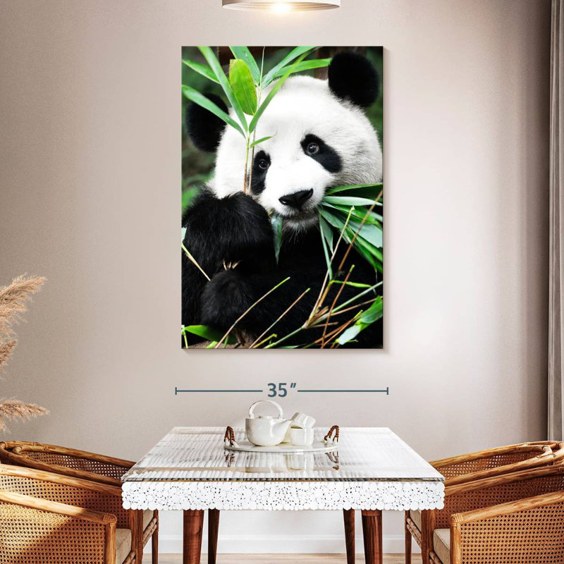 Brampt Giant Panda I, 51" H x 34" W