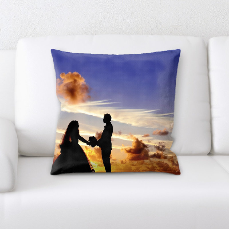 Coussin coucher de soleil