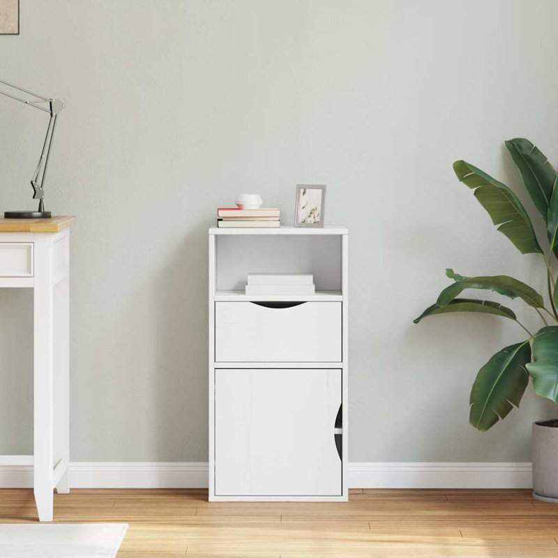 Sturmius Rectangle Accent Cabinet, White