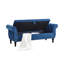 63 po en velours bleu multifonctionnel 63 - Rangez des coussins, des vêtements polyvalents pour les espaces de vie, un banc confortable, différentes pièces, des couvertures élégantes-2048366625