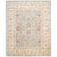 Antiquity Wool Oriental Area Rug in Gray Blue / Beige-702964335