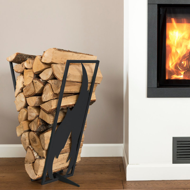 54cm W Metal Log Rack