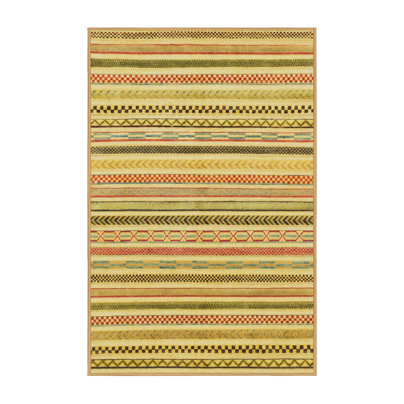 Abstract Indoor Rug, Runner 2' x 5'