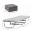 Lit simple convertible 2-en-1 pour invités HOMcom