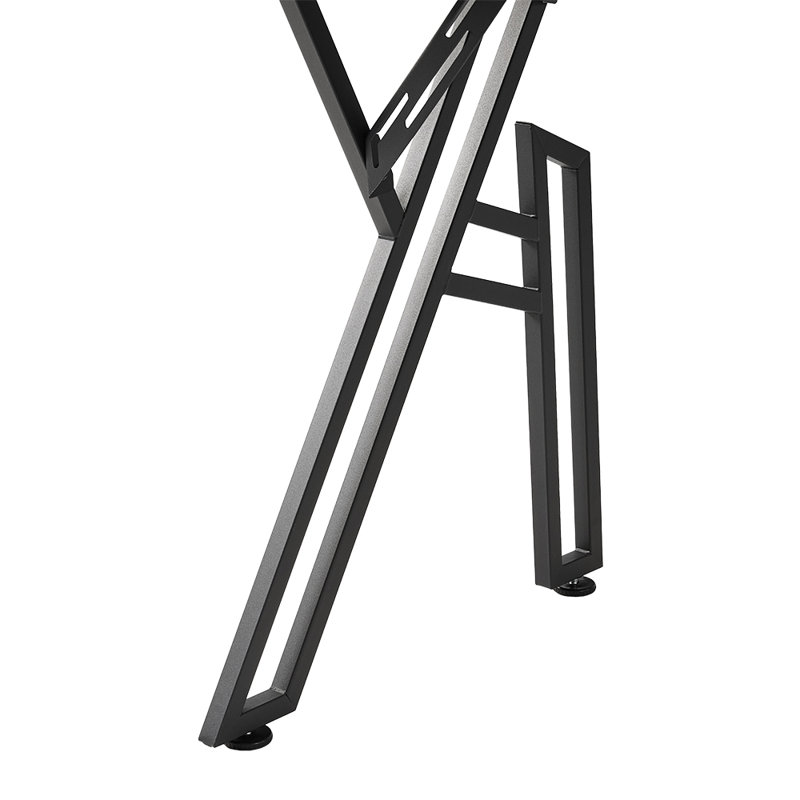 Adjustable Metal Base Computer Desk