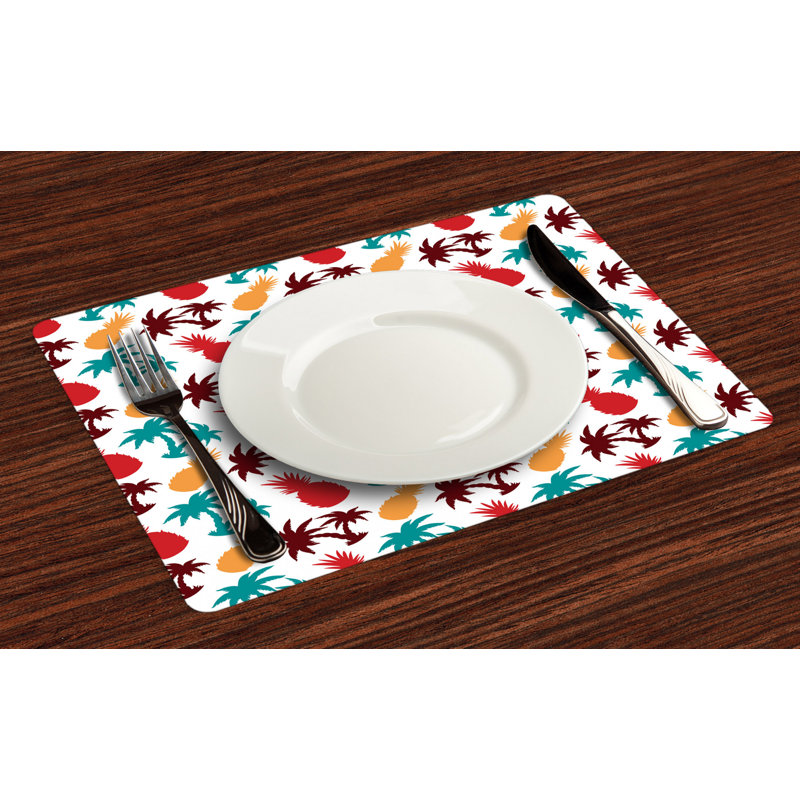 Polyester Food & Drink Rectangle Placemat