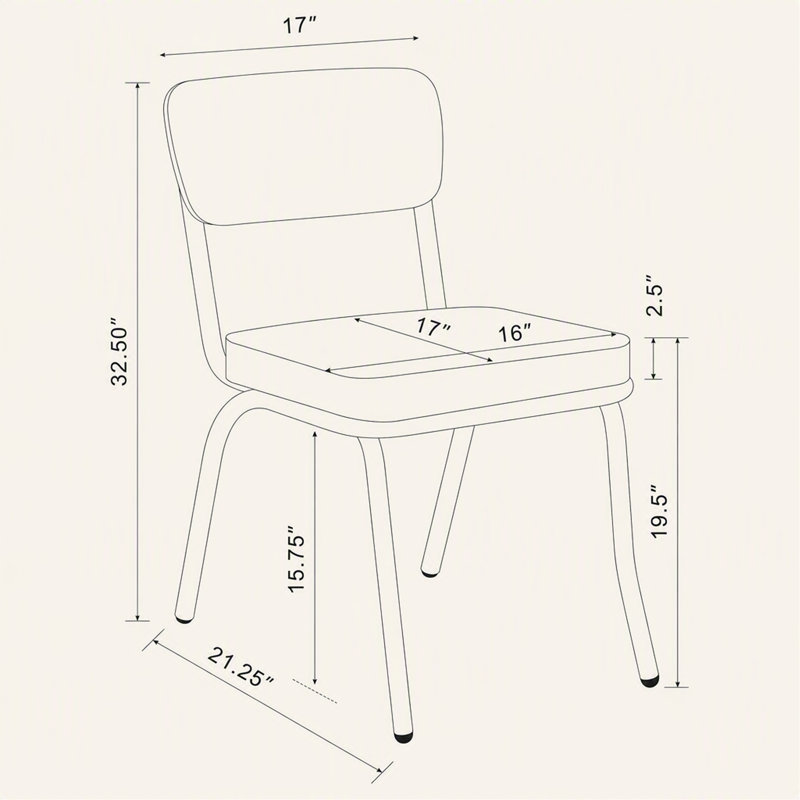 Chaises d'appoint rembourrées rouges et chromées (ensemble de 2), Rouge, Rouge