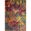 Tapis orange / rose / bleu / jaune à motif abstrait Corlenzo-1612264187