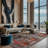 Machine Washable Gray Area Rug-1436084123