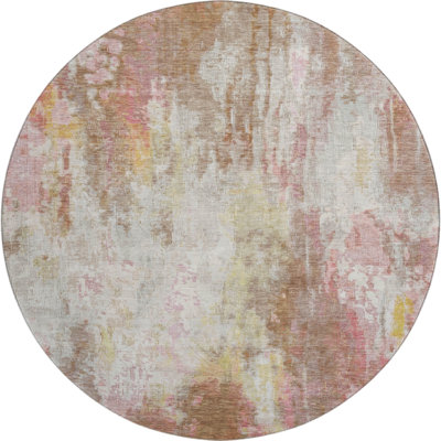 Premium Machine Washable Marasco AMF1640 Abstract Rug