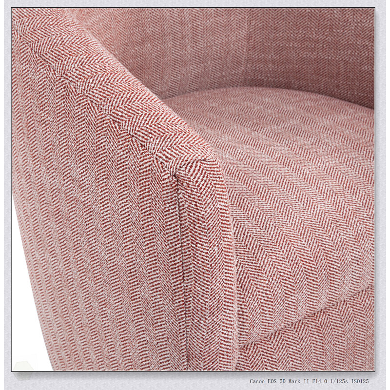 Élégante chaise d'appoint en polyester rouge pour une utilisation polyvalente et un confort accru, parfait pour la lecture et la détente.