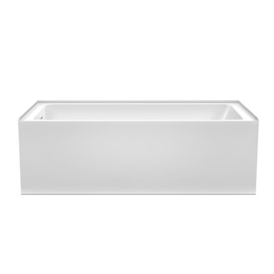 Grayley 66'' x 32'' Soaking Acrylic Bathtub