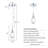 Lykeisha 1 - Light Single Teardrop LED Pendant-965840359