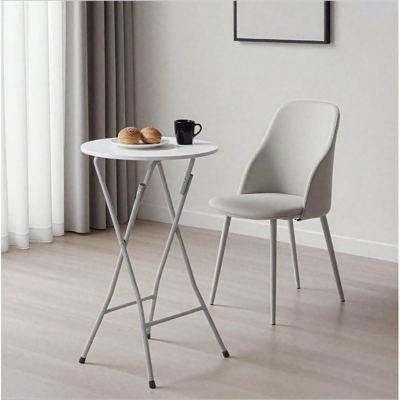 Ensemble de 2 tables de bar pliantes