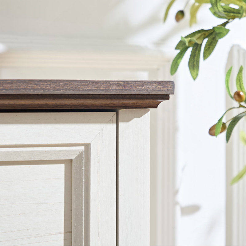 Commodes 6 tiroirs 54 po, Blanc