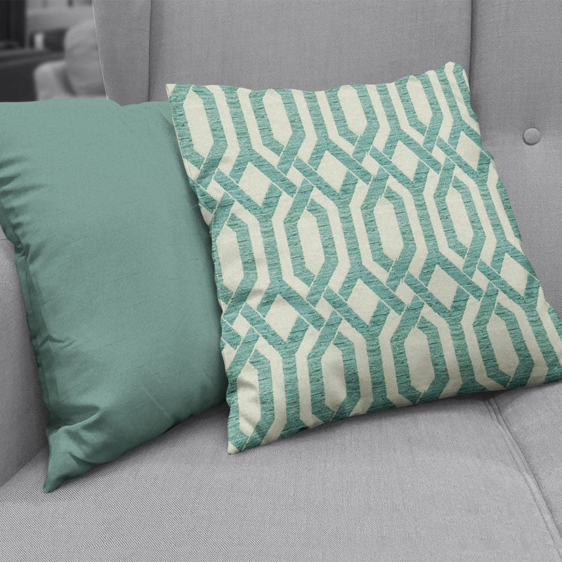 Tissu jacquard tissé Abbeyshea Harrison par The Yard, Turquoise