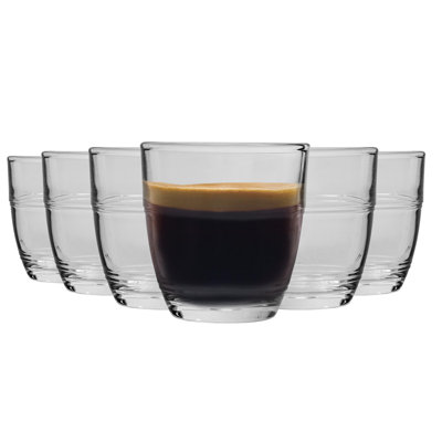 Duralex - Gigogne Shot Glass Espresso Cups - 90ml Drinking Glasses