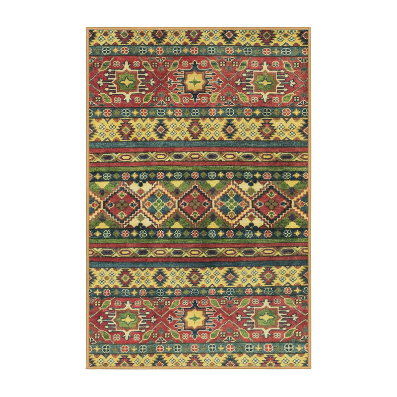 Tapis abstrait moderne 2197, Rectangle 2 pi x 4 pi