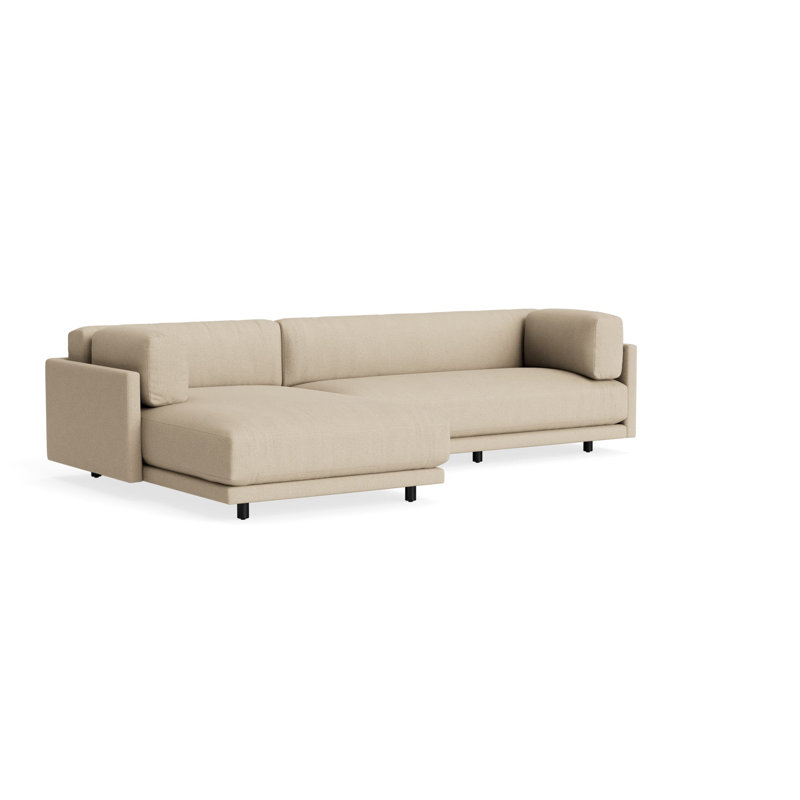 MTO - Sunday Small Sofa w/ Chaise, Left, Kelso Camel