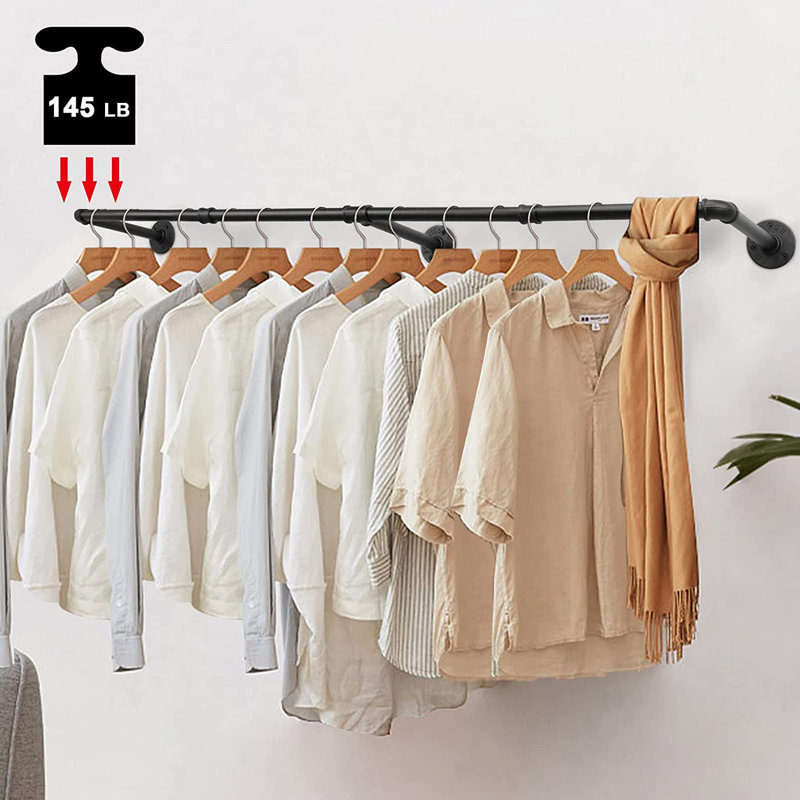 Indae Iron Wall 6 - Hook Coat Rack