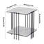 Table de bout avec rangement Colturo