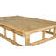 Vikesha Rectangular Bamboo Outdoor Coffee Table , 120cm cm W 70cm cm D