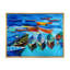 Petits bateaux dans le port - peinture sur toile-59756035-59783097