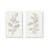 Elegant Grey Leaves Set of 2-2059517730-2059517733