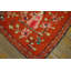 1930s Red Eight Immortals Chinese Silk Pictorial Embroidery 2' x 3' Carpet Rug