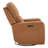 Genuine Leather Swivel Power Recliner-127449496