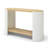 End Table, Small Side Table, Nightstand With 2-Layer Storage Shelves, Sofa Table-1454294294