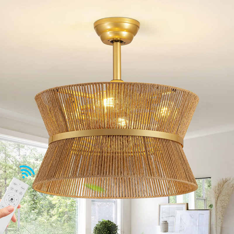 Ventilateur de plafond Boho Fandelier