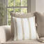 Bren Striped Cotton Throw Pillow