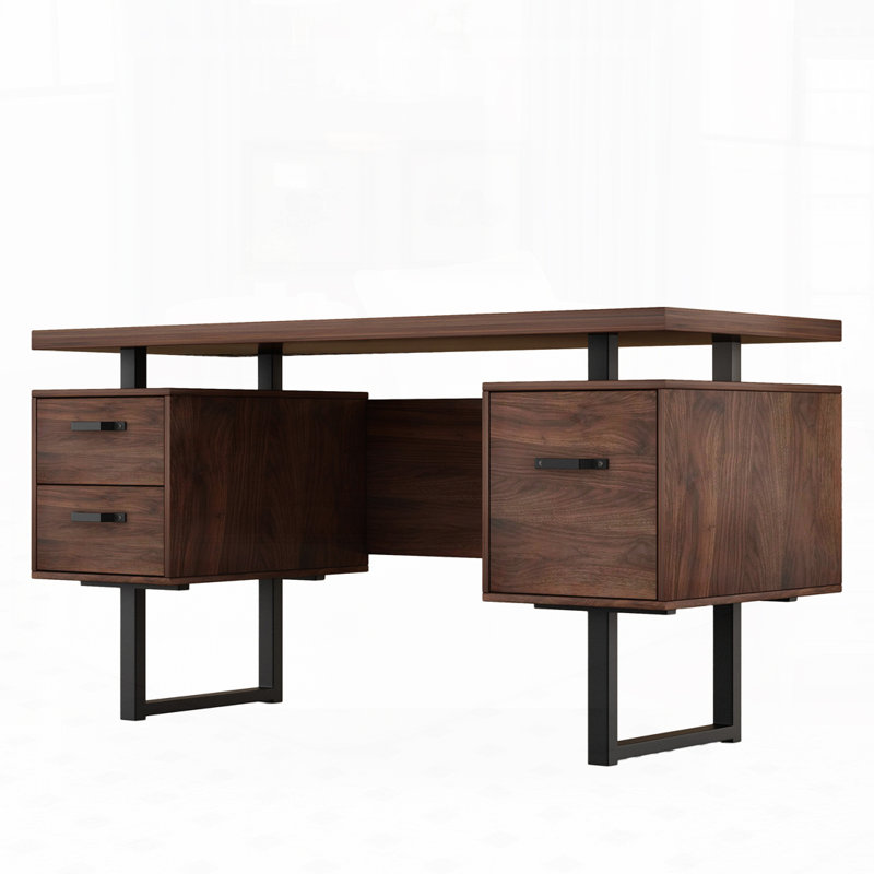 Blevins Writing Desk, 30" H x 59" W x 23.6" D