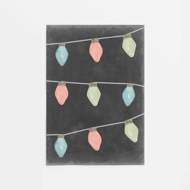 Cozy Christmas Glow Print dans un cadre, Sans cadre, papier, H 36 po x l 24 po